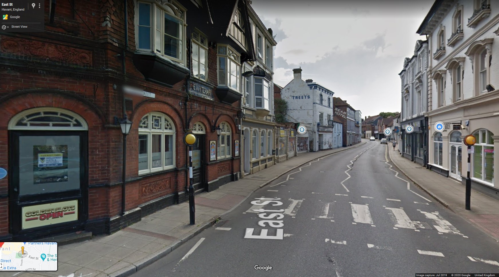 White Hart, East Street, Havant, Hampshire - click image to return