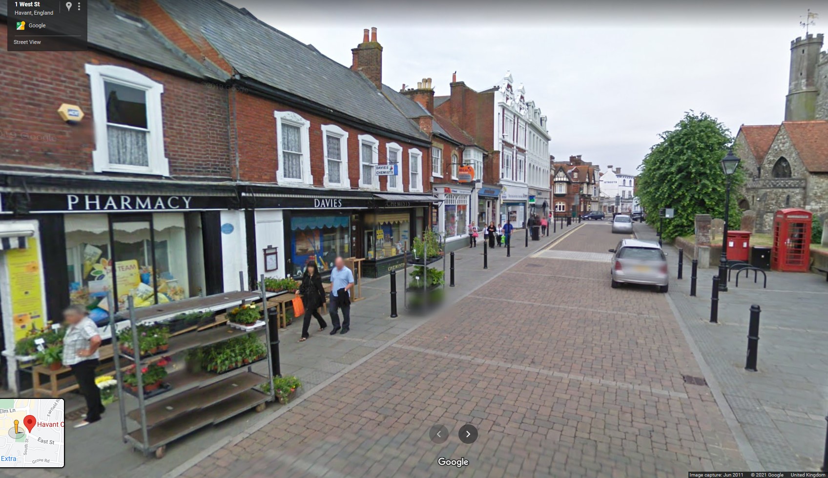 West Street, Havant, Hampshire - click image to return