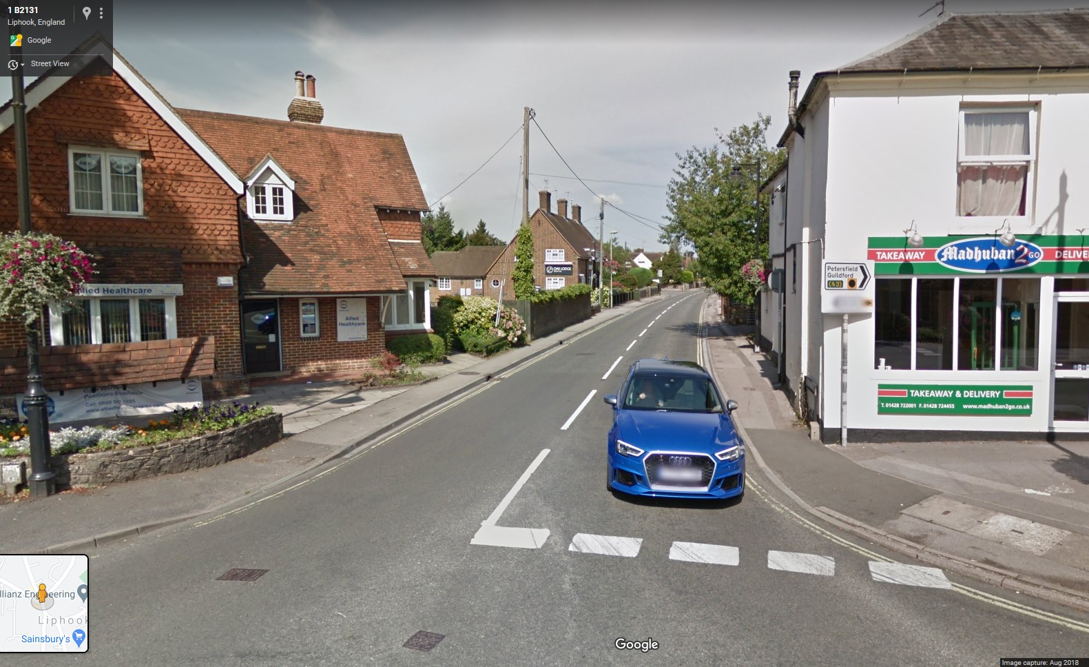Liphook, Hampshire - click image to return