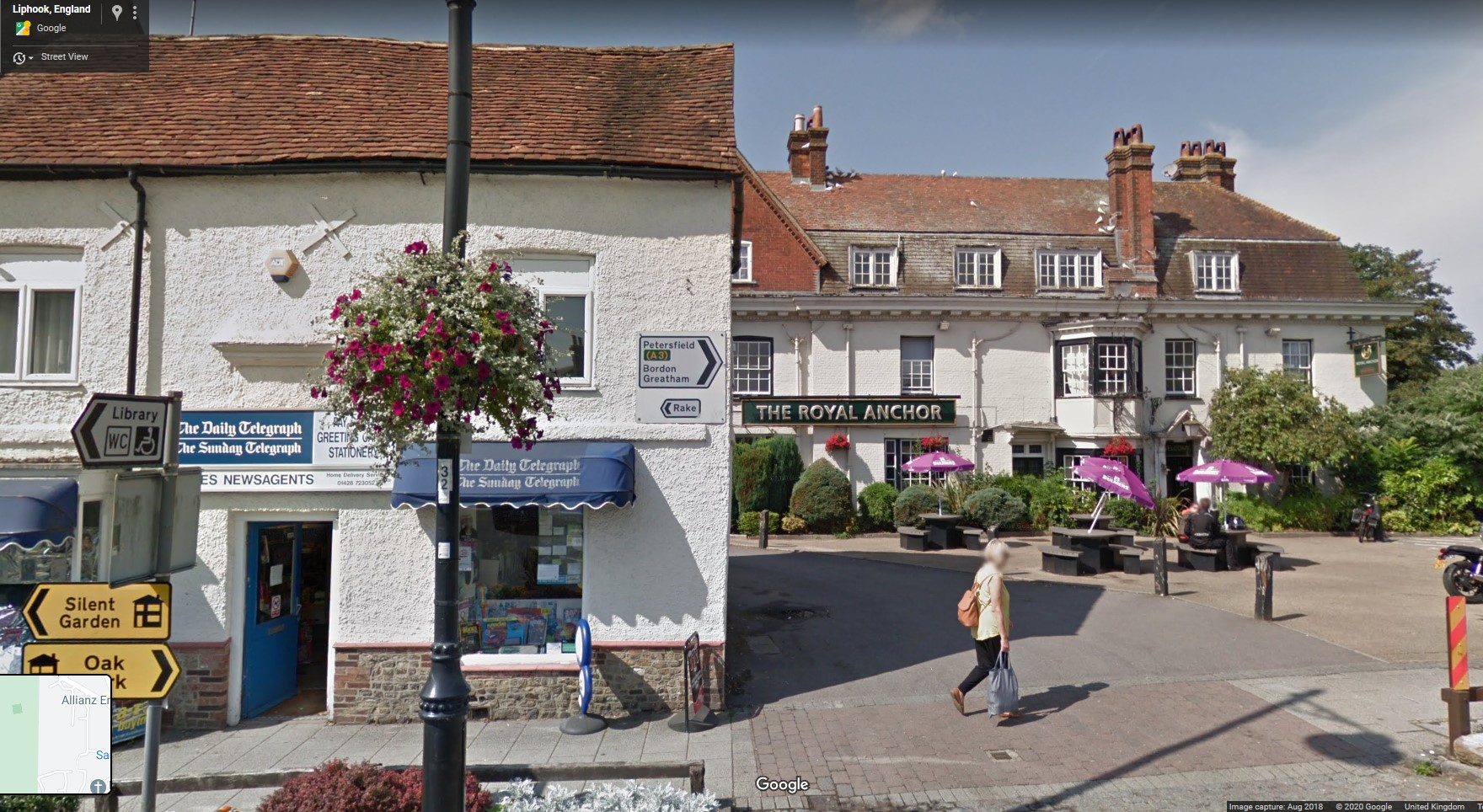 Royal Anchor, The Square, Liphook, Hampshire - click image to return