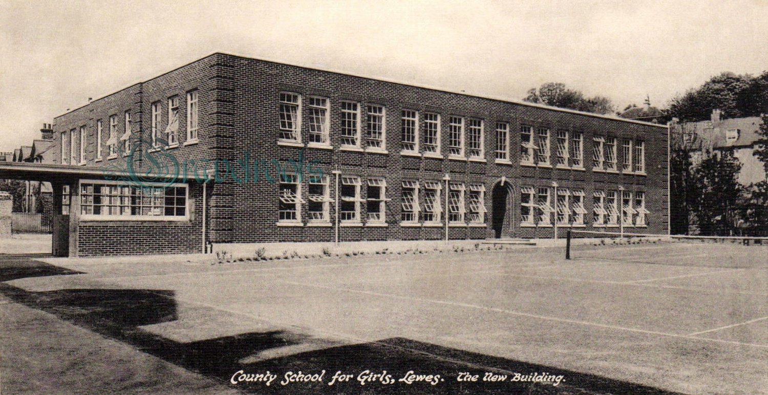  old photos of County School for Girls, Lewes, Sussex - click image to return