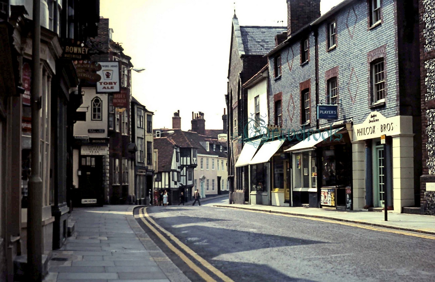  old photo of Lewes, Sussex - click image to return