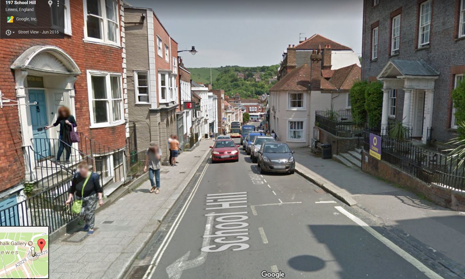 A2029 Lewes, Sussex - click image to return