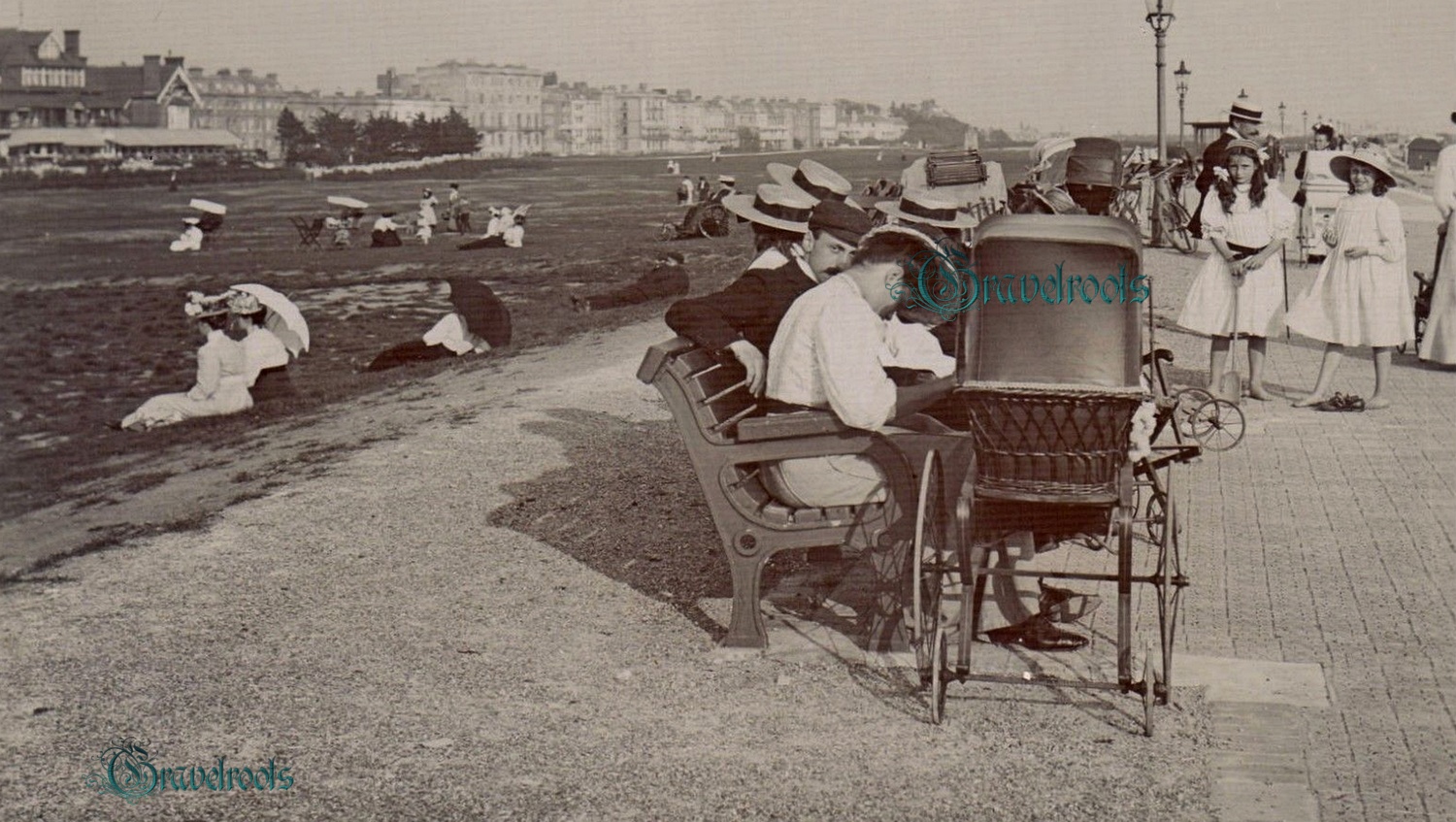  old photo of The Common, Littlehampton, Sussex - click image to return