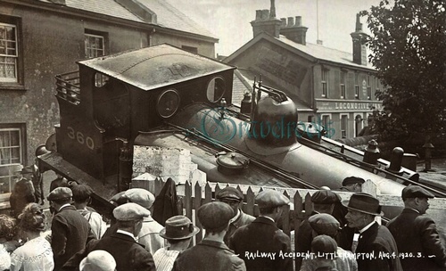 train crash, old Littlehampton