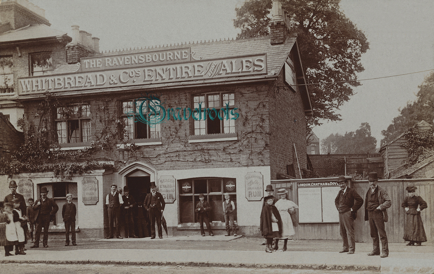  old photos of The Ravensbourne pub, Lewisham, London,  - click image below to return