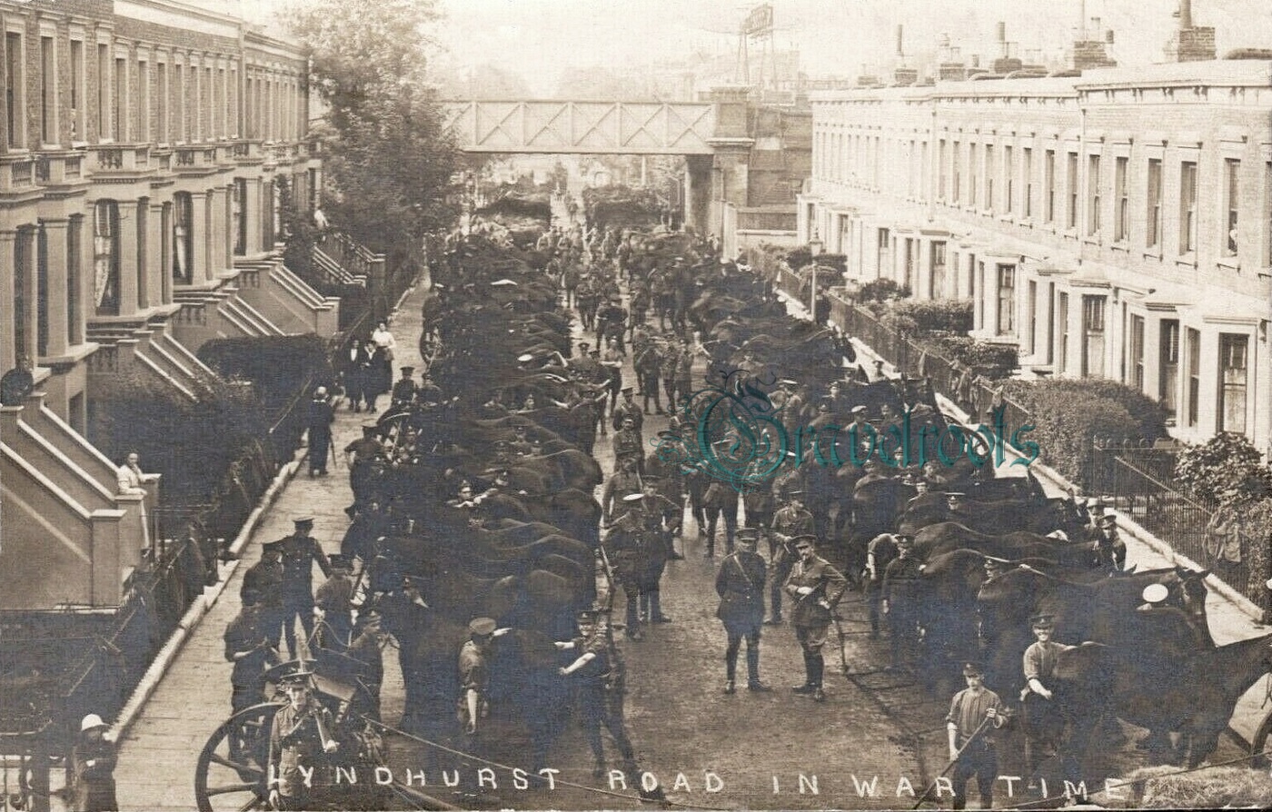  old photo of Lyndhurst Road, Peckham, Southwark, London,  - click image below to return