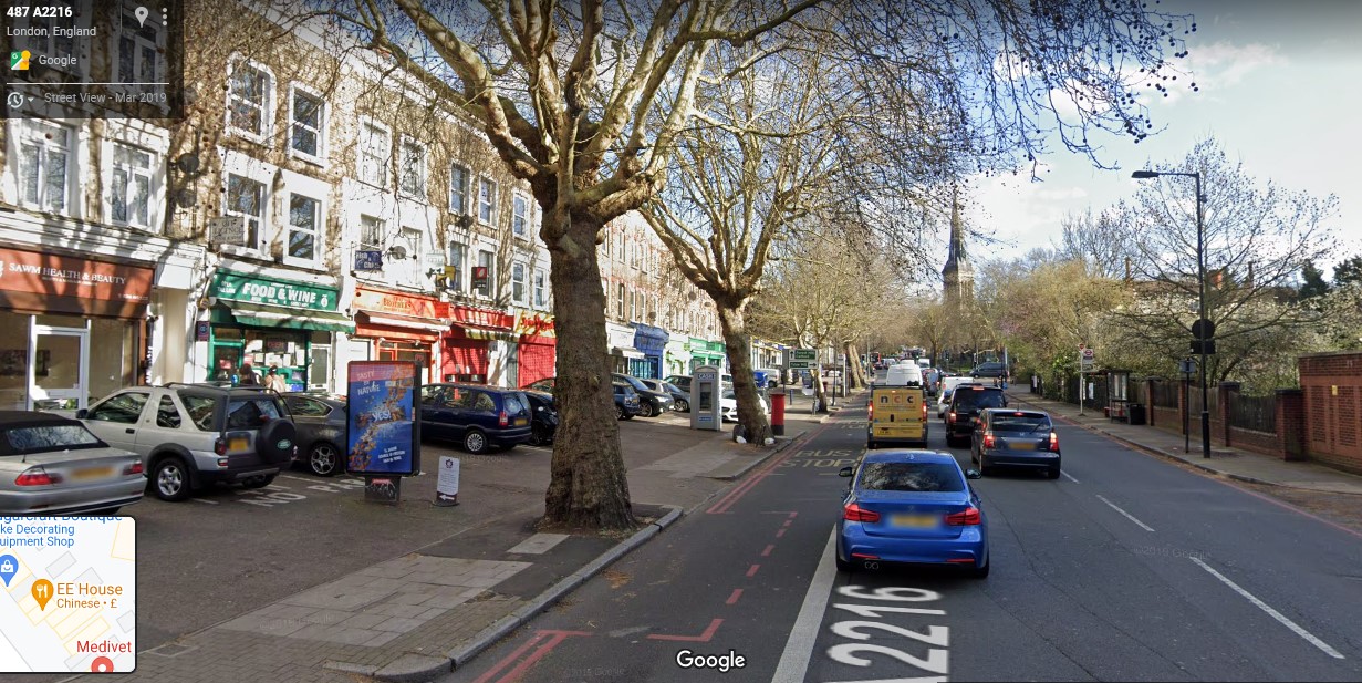 Lordship Lane, Dulwich, London - click image to return