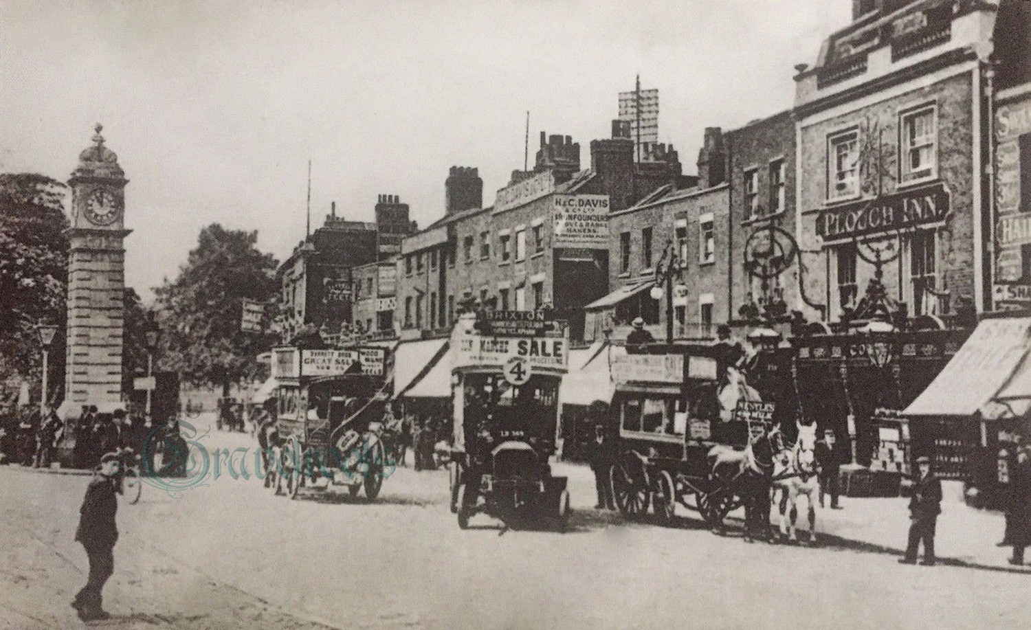  old photos of Clapham, London,  - click image below to return