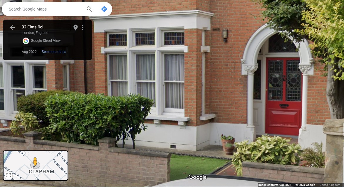 Elms Road, London,  - click image to return