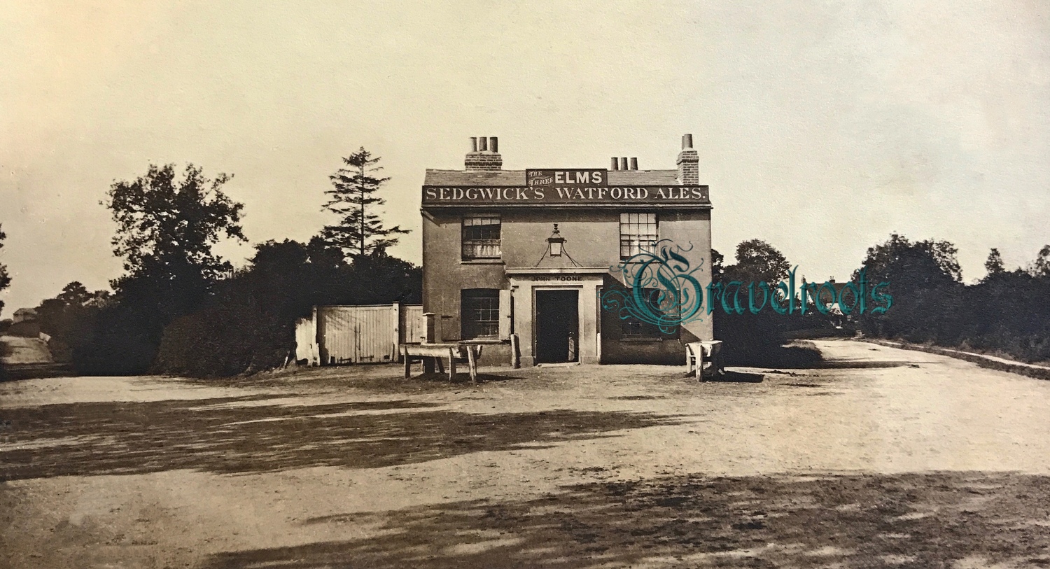  old photos of Arkley, Barnet, London c1895  - click image to return