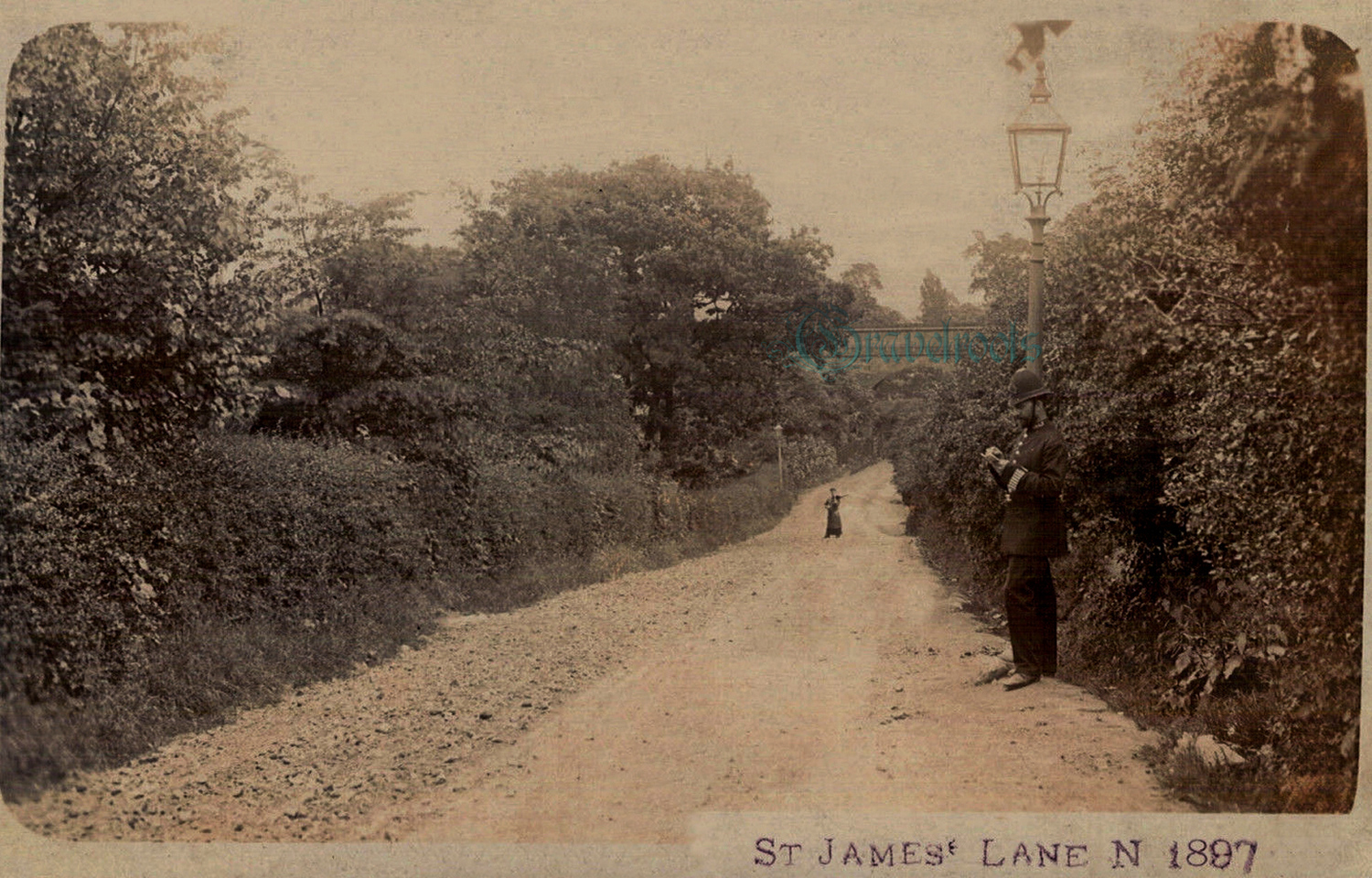  old photos of St. James Lane, Muswell Hill, London,  - click image below to return