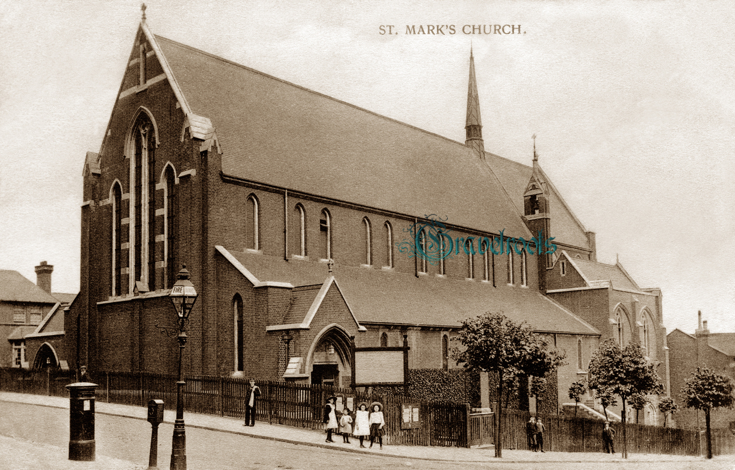  old photos of St Mark's Church, Ashley Crescent, Noel Park, Harringey borough of London N22 - click image below to return