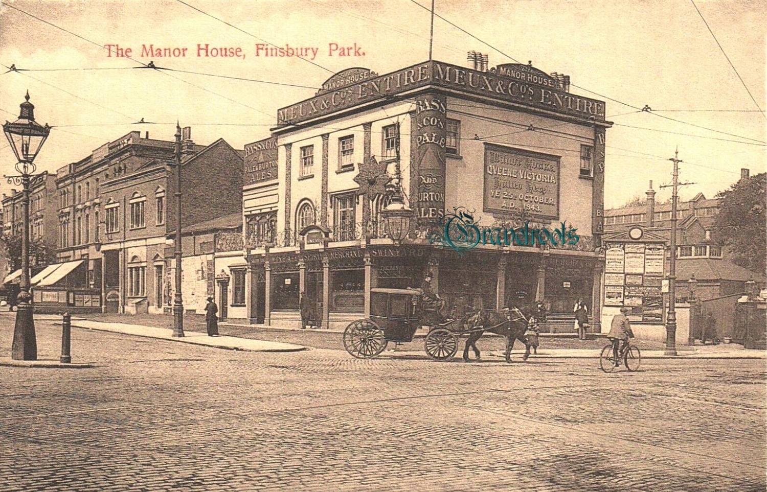 Manor House Pub, London -  - click image below to return