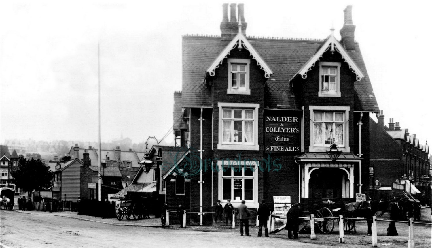Railway Hotel, Purley - click image below to return