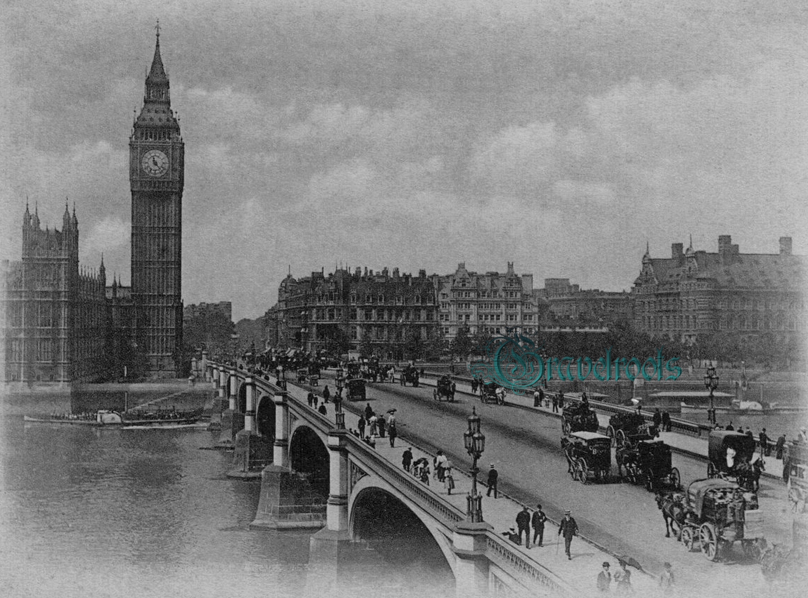  old photos of London Bridges,  - click image to return