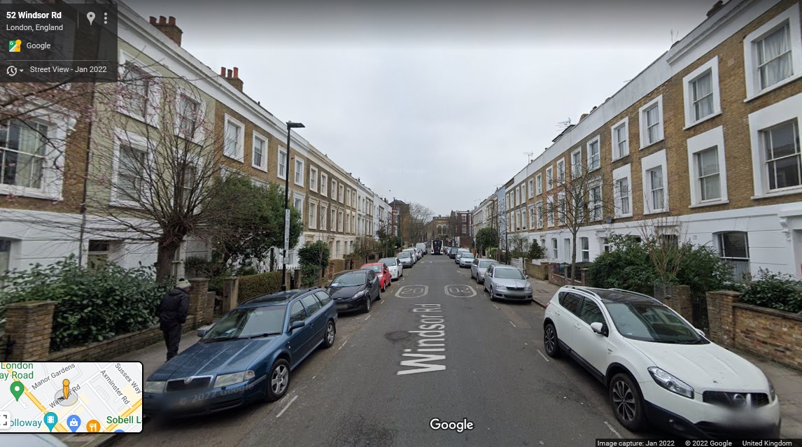 Windsor Road, Upper Holloway, London - click image to return