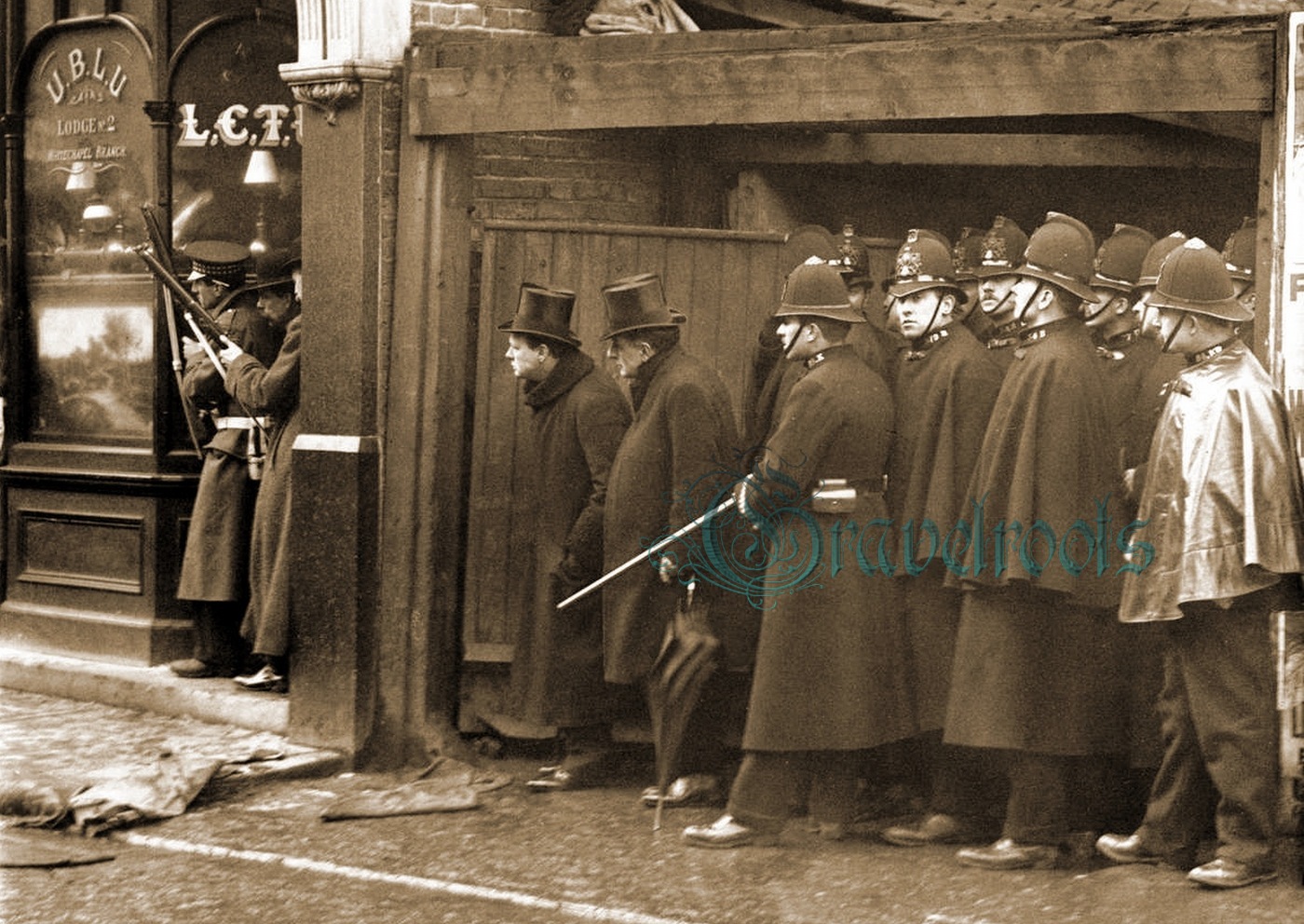  old photos of Siege of Stepney, London,  - click image below to return