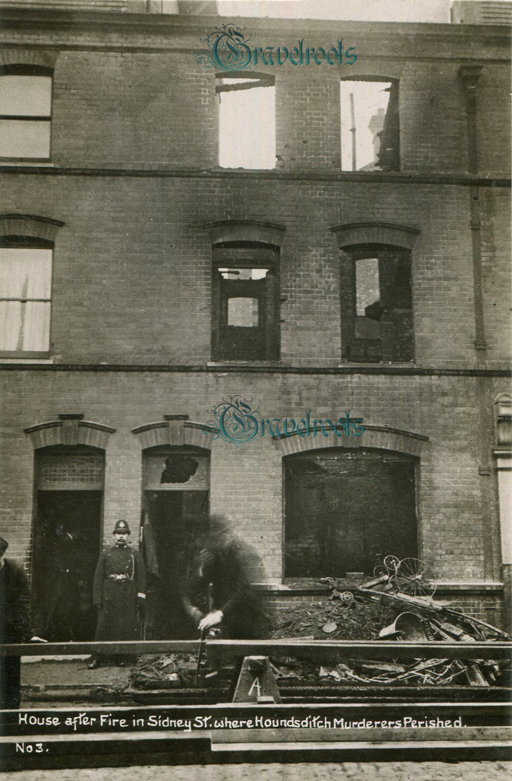  old photos of Sidney Street Siege, Stepney, London, - 3 January 1911 - click image below to return