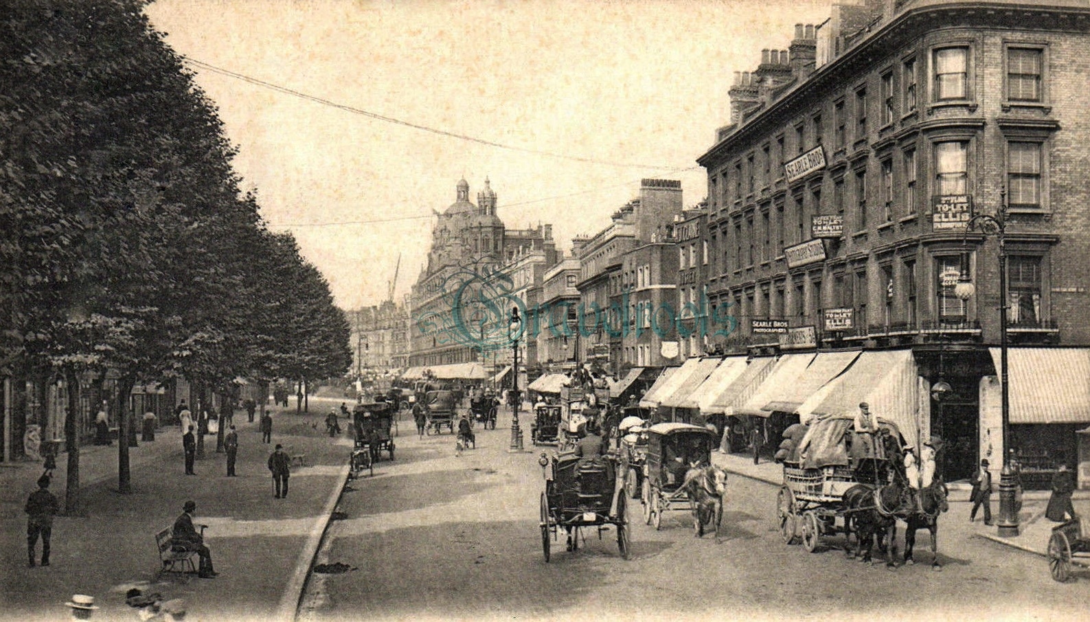  old photos of  Knightsbridge, London - click image below to return