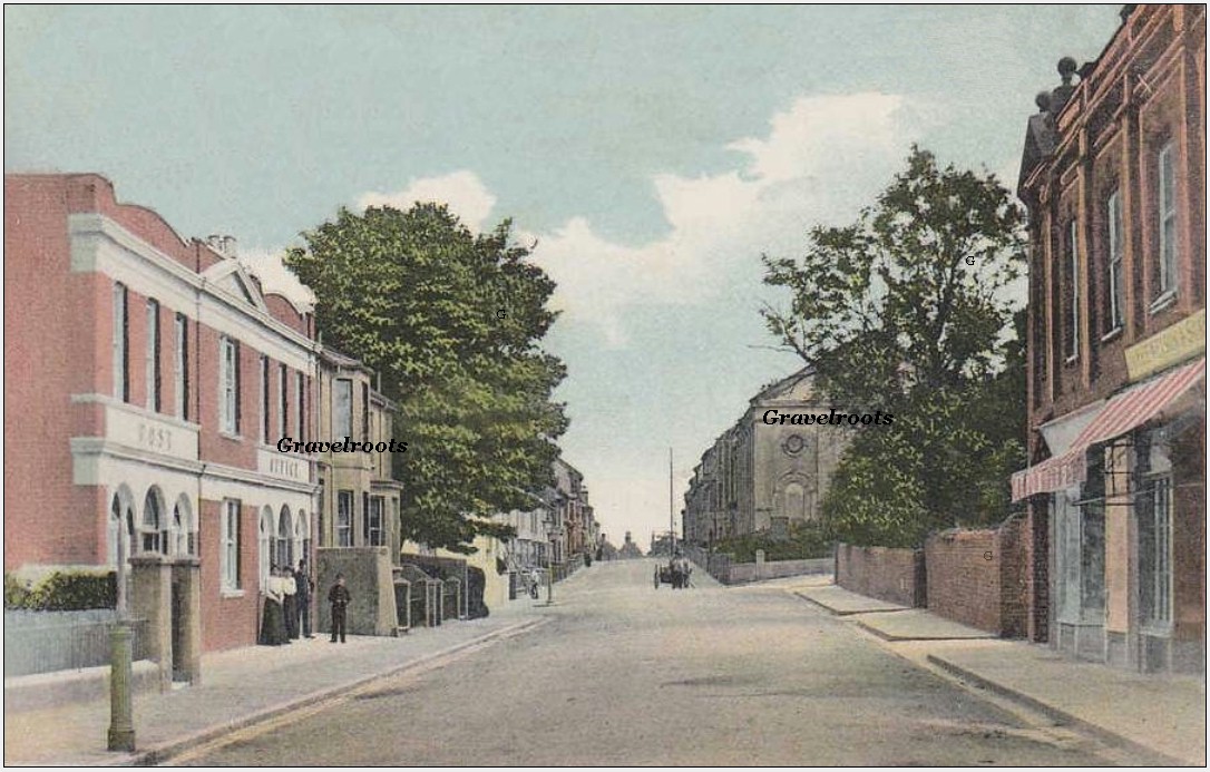 Meeching Road, Newhaven old photo - click to return
