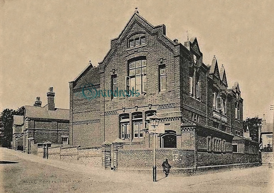  old photo of Board School, Newhaven, Sussex - click image below to return