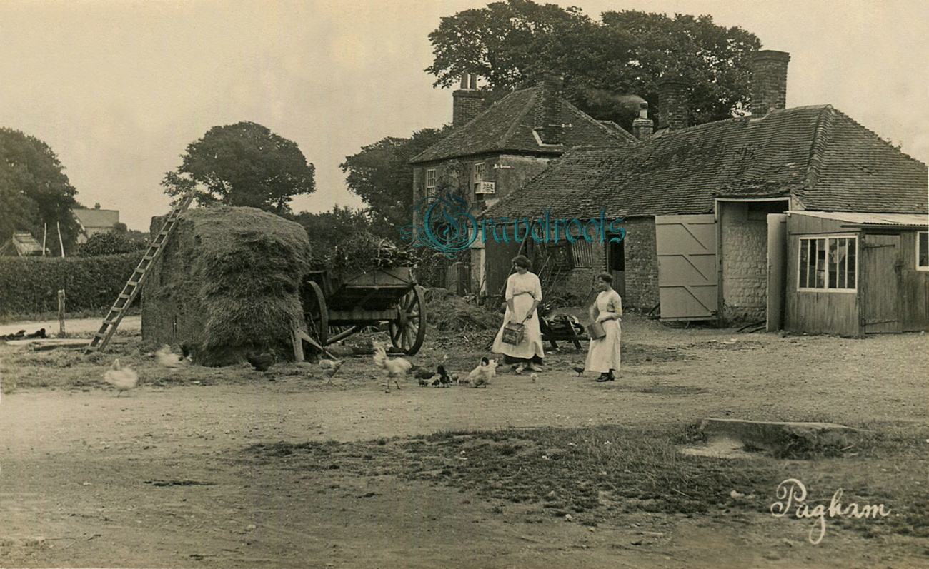  old photo of Pagham, Sussex - click image below to return