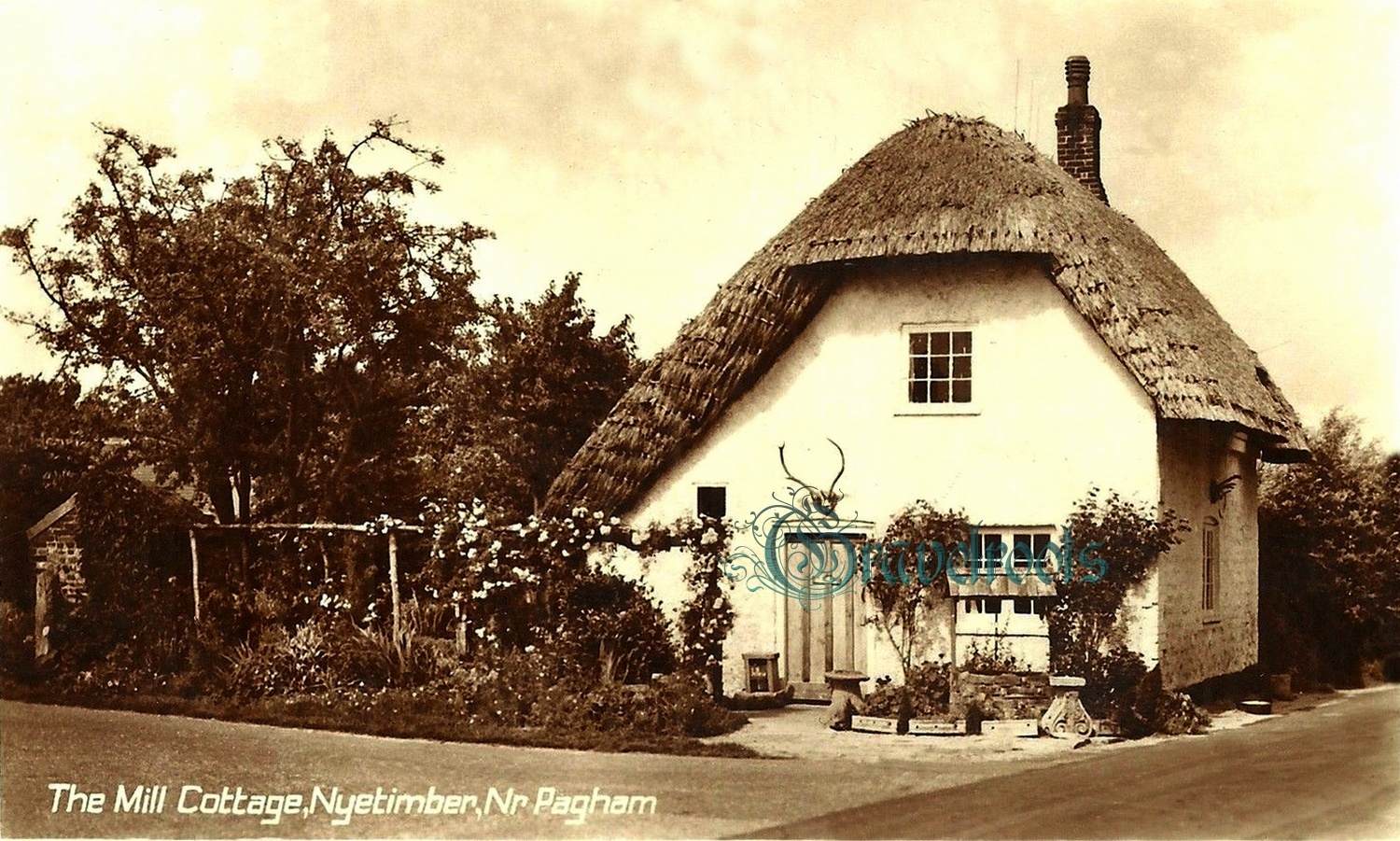  old photo of Pagham, Sussex - click image below to return