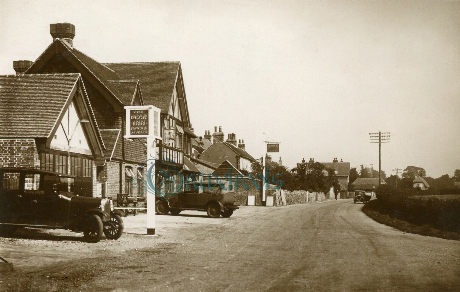The Bear Inn, Nyetimber, Pagham, Sussex - c.1905-08, click image below to return