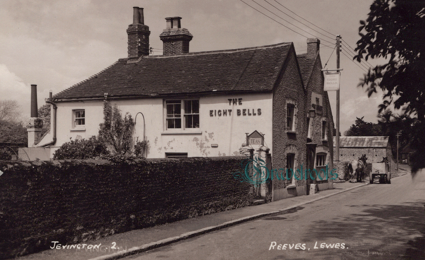 Eight Bells pub, Jevington, Polegate, Sussex -  - click image below to return