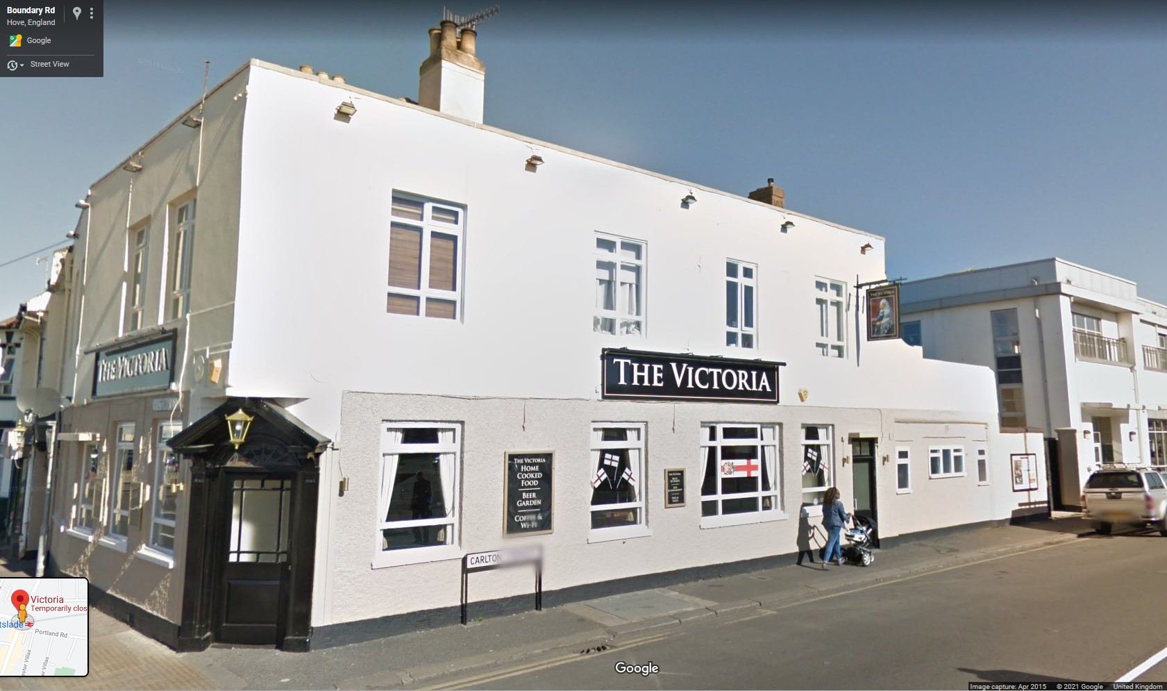 Carlton Terrace, Victoria Road, Boundary Road, Portslade, Sussex,  - click image to return