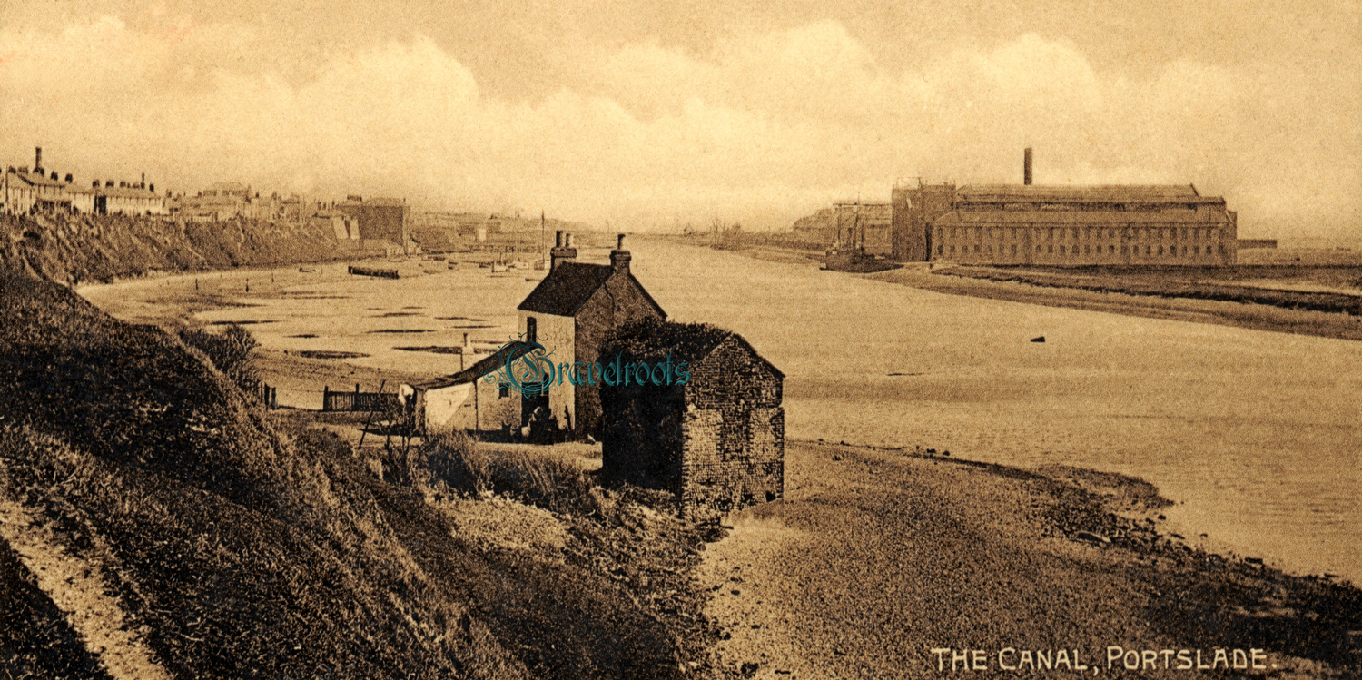 Old photos of Portslade Canal, Sussex  - click image to return