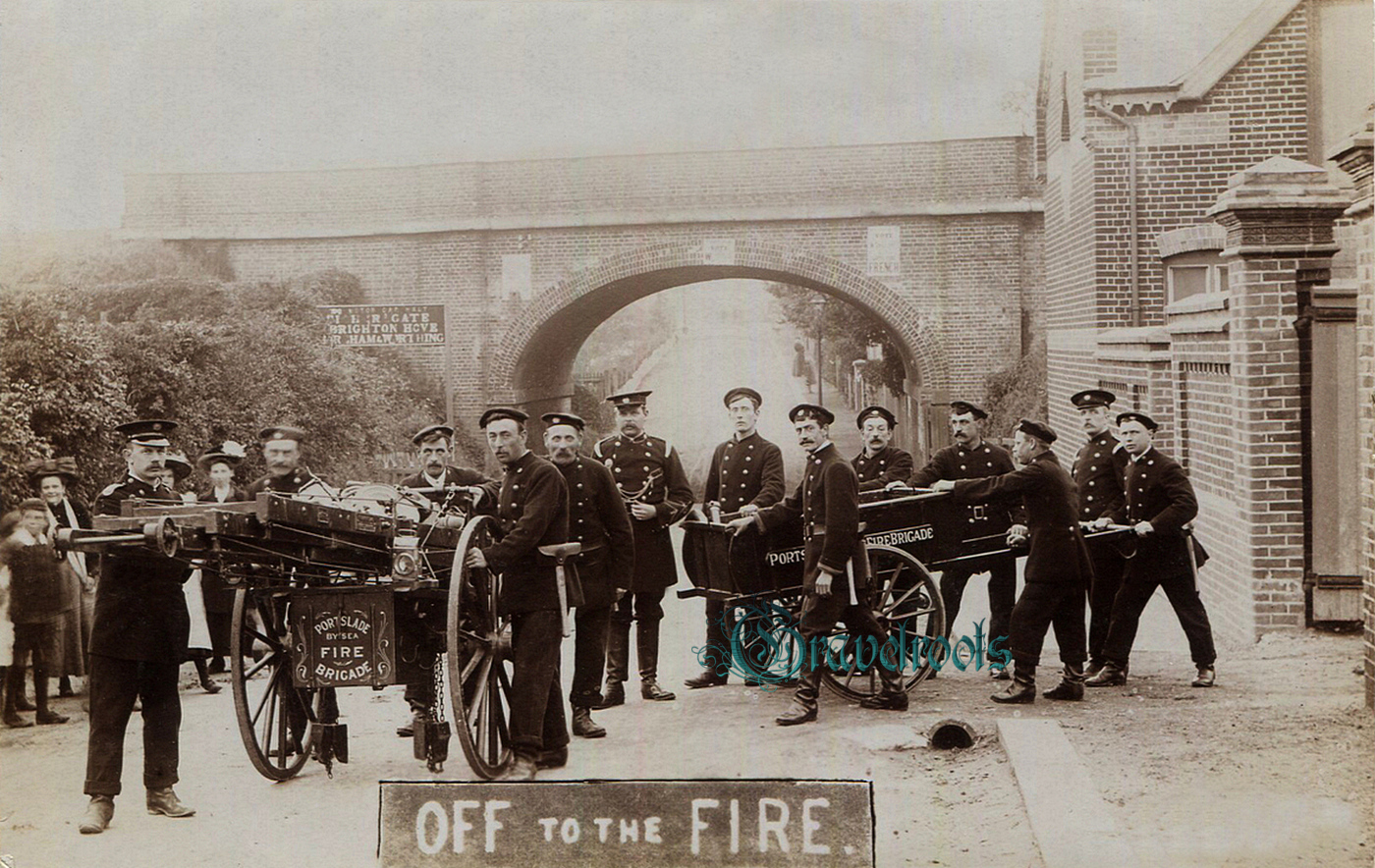 Fire Brigade, Portslade, Sussex,  - click image to return