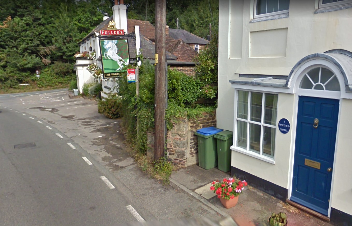Mare Hill, Pulborough, Sussex - click image to return