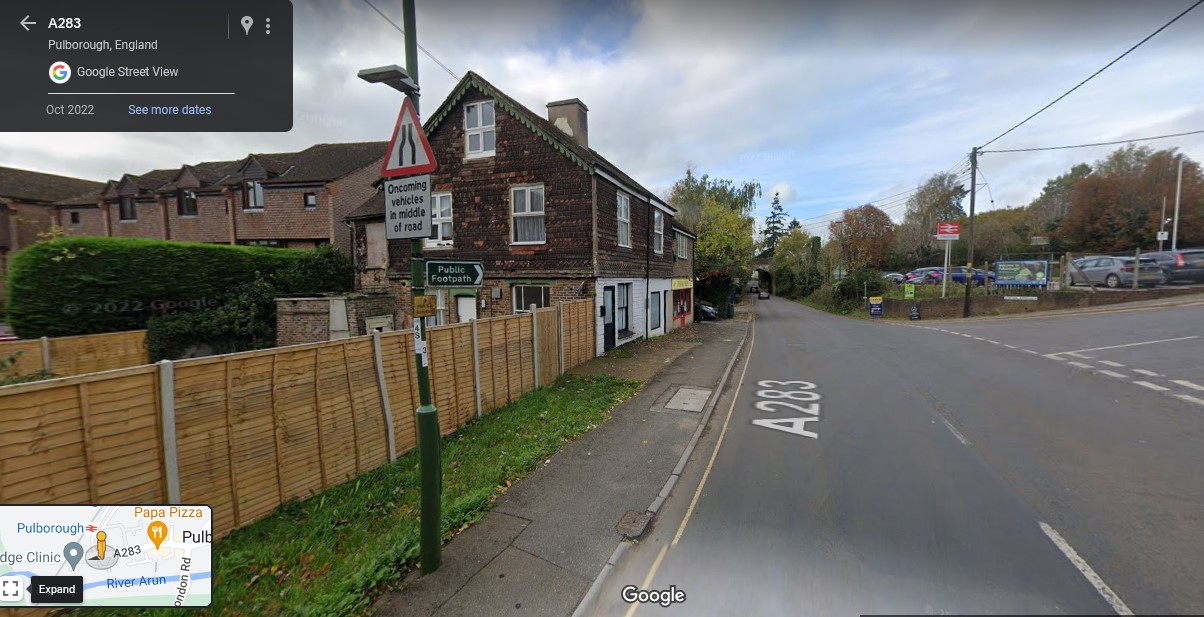 Station Road, Pulborough - click image to return