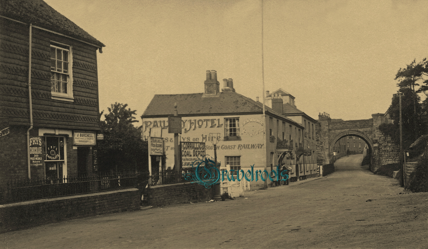 Railway Hotel, Station Road, Pulborough - click image below to return