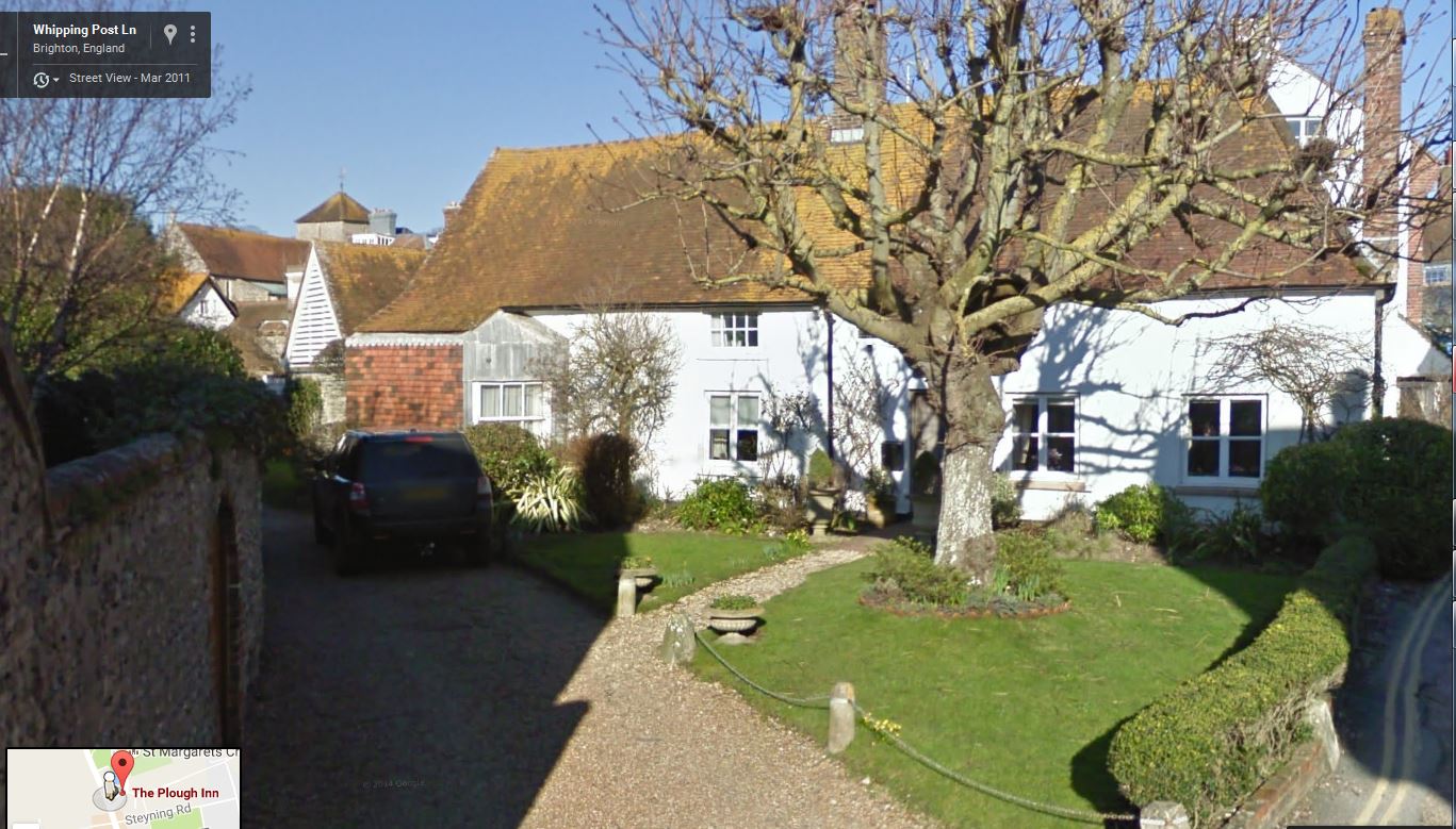 Whipping Post Lane, Rottingdean - click image to return