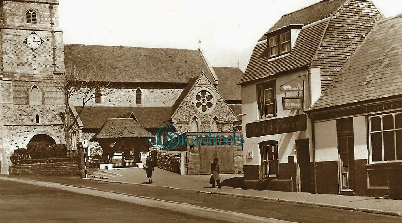 Old Plough pub, Church Street, Seaford, Sussex -  - click image below to return