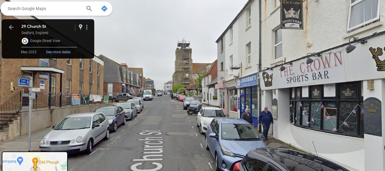 Church Street, Seaford, Sussex - click image to return