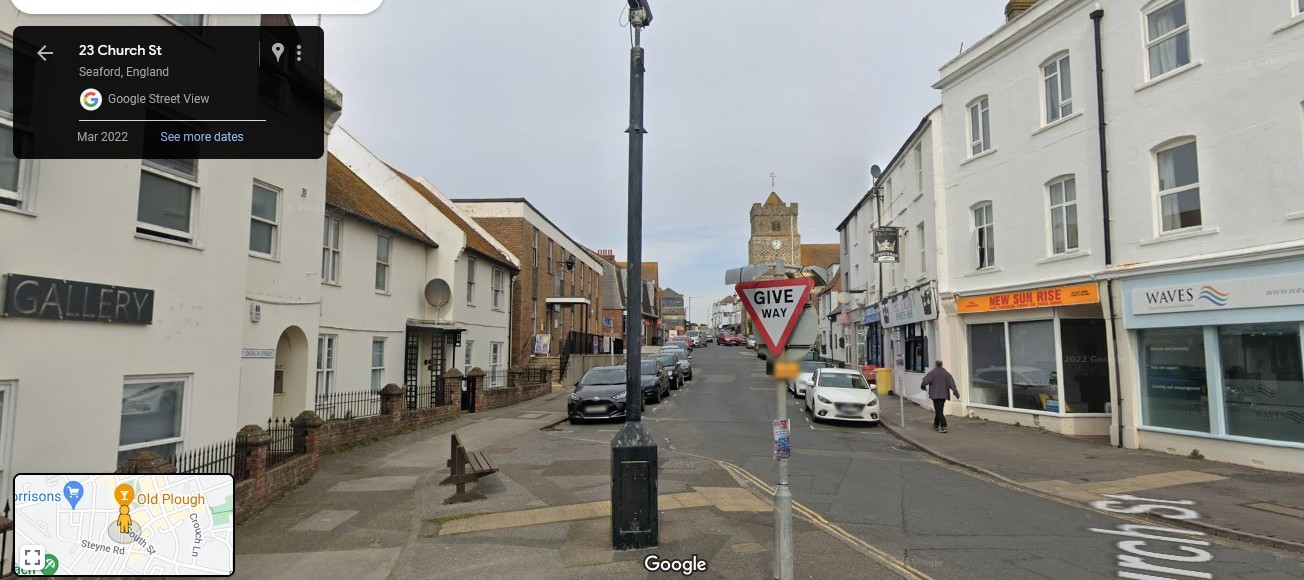 Church Street, Seaford, Sussex - click image to return