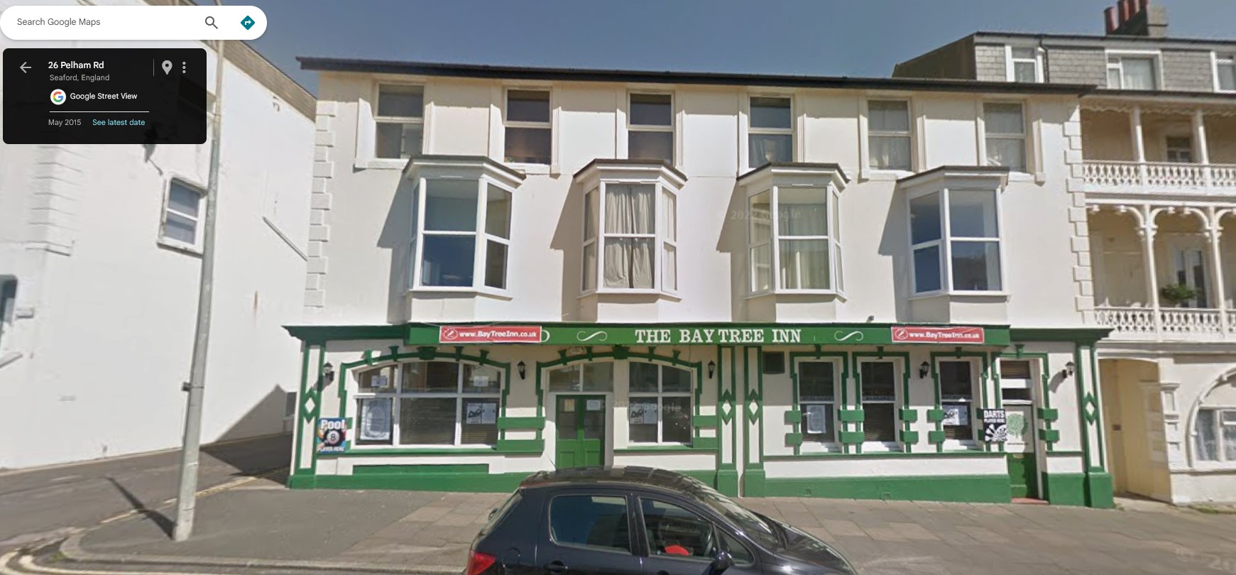 Bay Tree Inn, Seaford, Sussex - click image to return