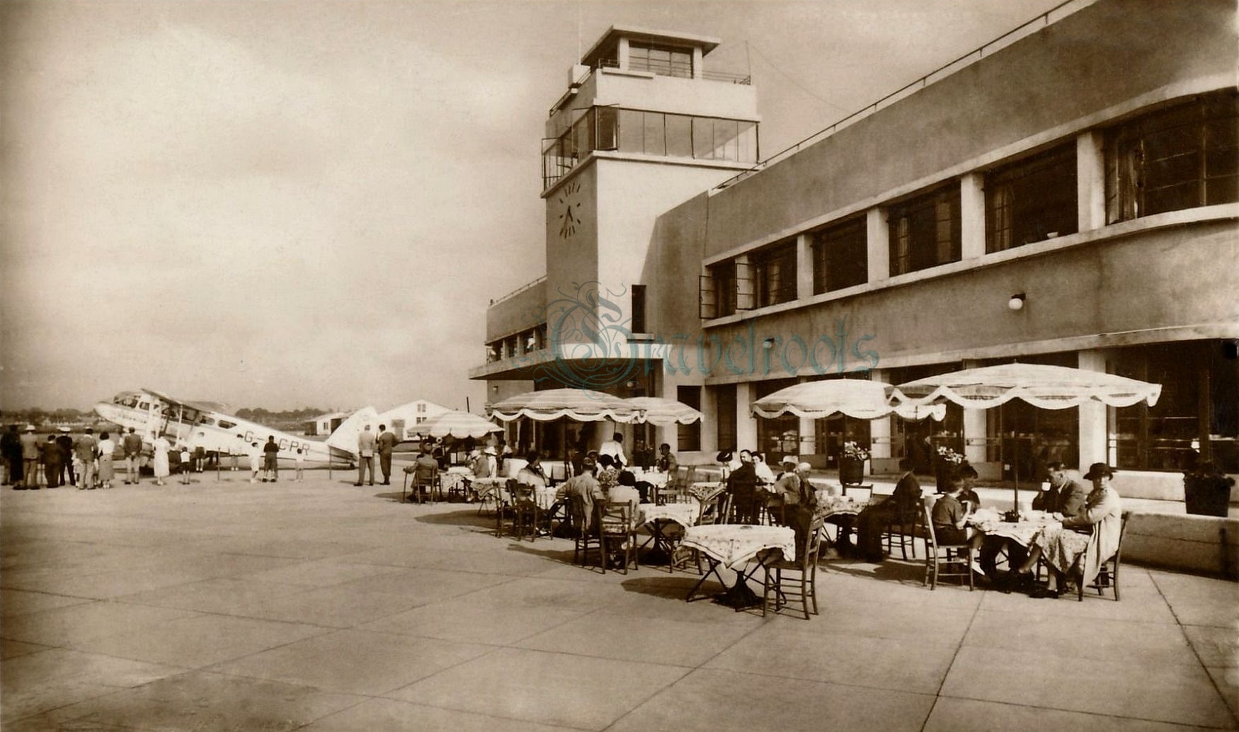 Old photos of Shoreham Airport -  - click image below to return