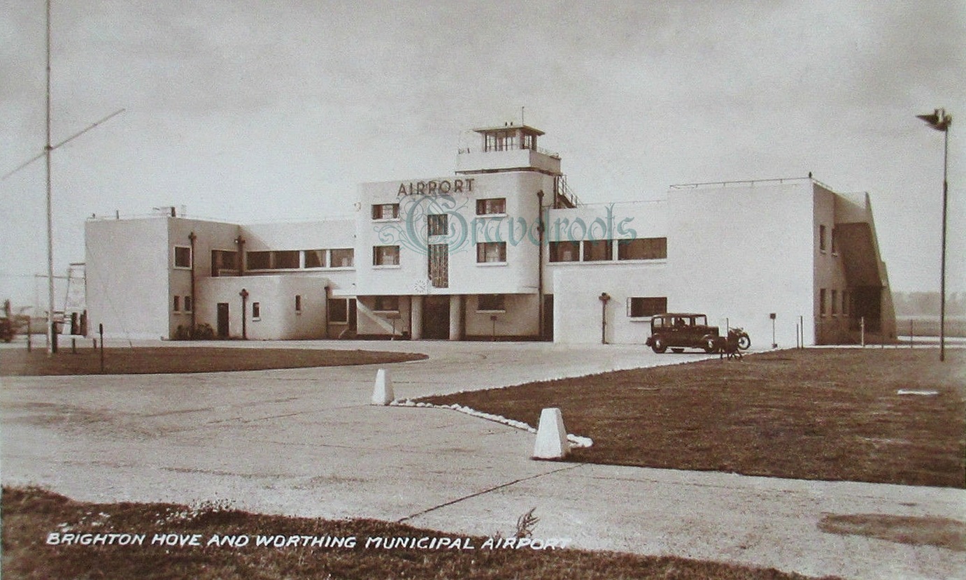 Old photos of Shoreham Airport - click image below to return