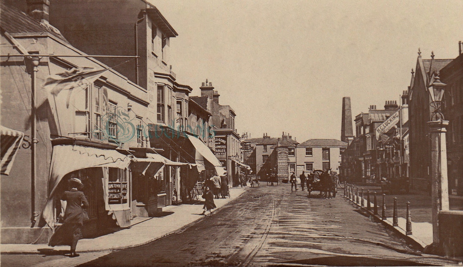 Old photos of High Street, Shoreham -  - click image below to return