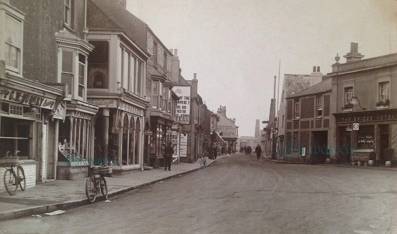 Old photos of High Street, Shoreham -  - click image below to return