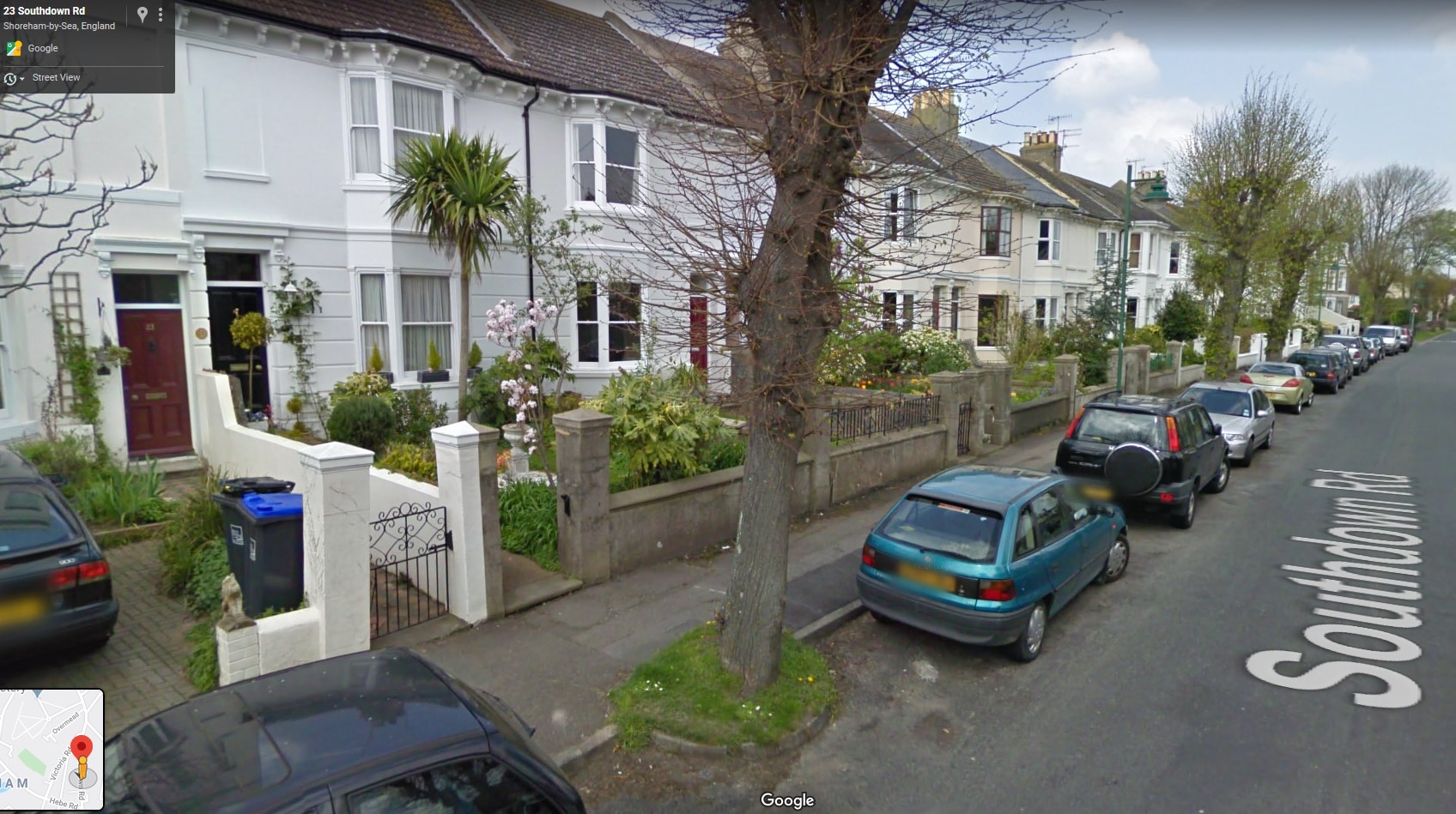 Southdown Road, Shoreham - click image to return
