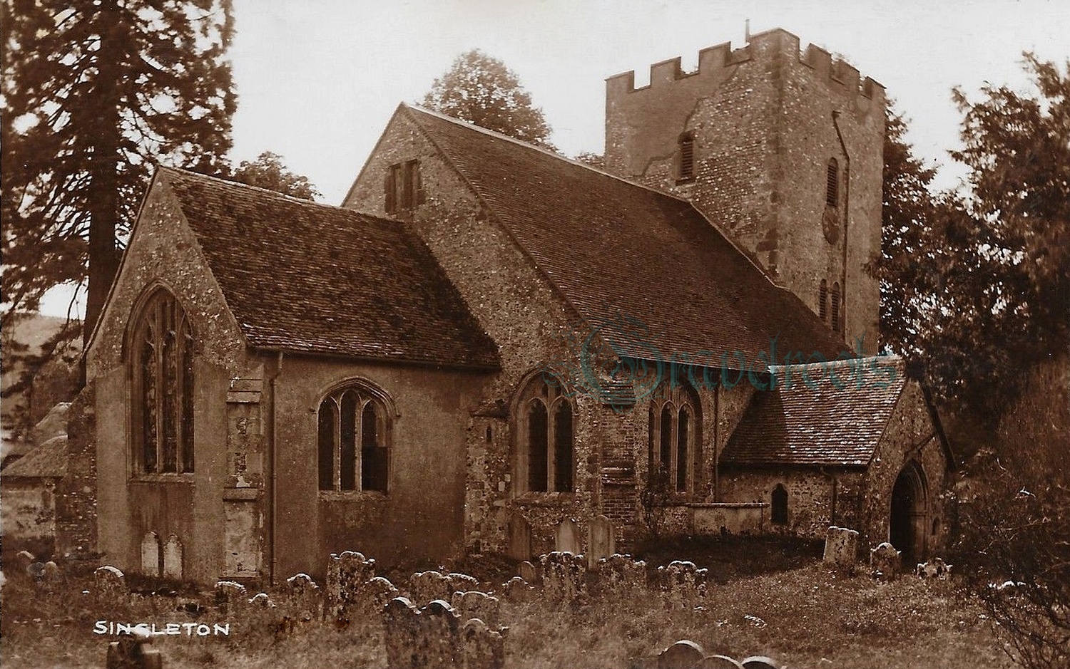 Old photos of Singleton Church - click image to return