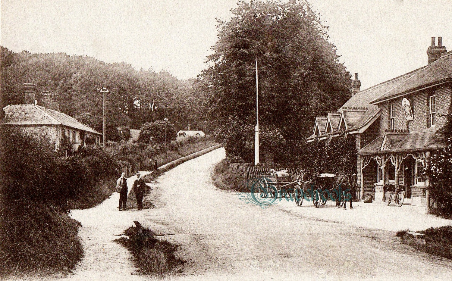 Old photos of Selsey Arms, West Dean -  - click image below to return