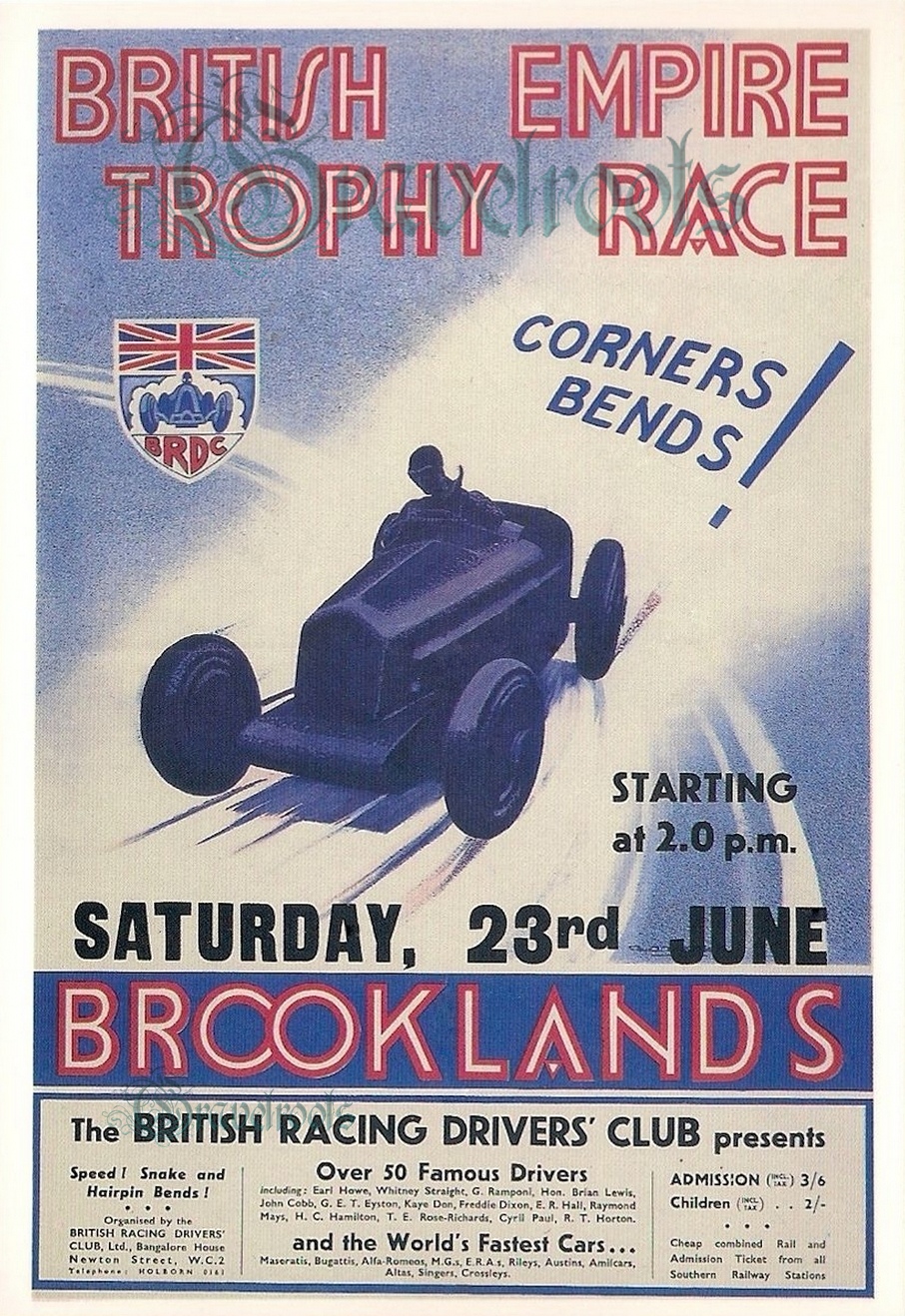  old Social history photos of Brooklands - click image to return