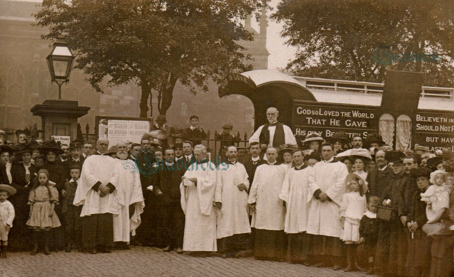  old Social history photos of Church Army, Gospel Van - click image to return